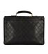 Chanel Vintage Quilted Briefcase, back view